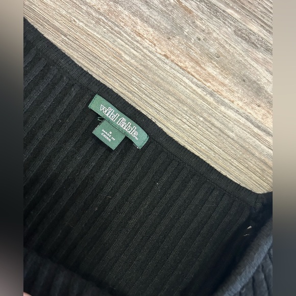 Wild Fable Ribbed Off-Shoulder Sweater - Picture 3 of 4